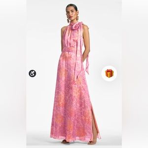 Sachin & Babi Kayla Gown - Pastel Sunset Hydrangea